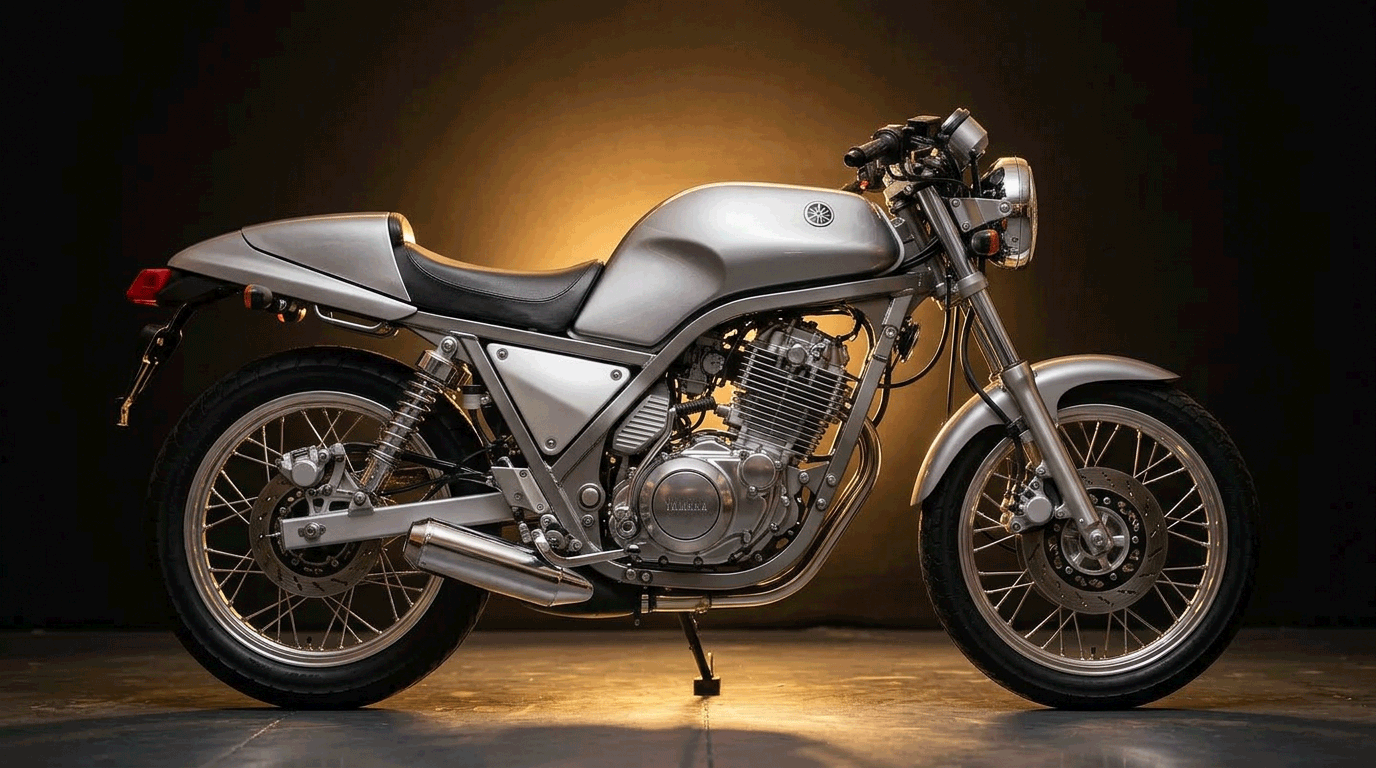 Yamaha SRX vista frontal y tres cuartos